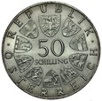 Austria, 50 szylingów 1963, 67, 69, 70, 72, st 2-1, 5 szt