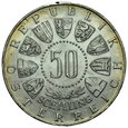 Austria, 50 szylingów 1963, 67, 69, 70, 72, st 2-1, 5 szt