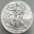C409. USA, Dolar 2009, Statua, st 1, uncja srebra