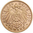 C8. Niemcy, 10 marek 1900, Wuerttemberg, st 2-