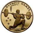C50. Samoa, 100 dolarów 1976, Olimpiada, st. L-