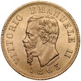 C386. Włochy, 10 lirów 1863, Don Vitto, st 1