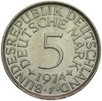 D311. Niemcy, 5 marek 1972F i 74F, st 2, 2 szt