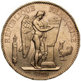 D175. Francja, 100 franków 1899, Anioł, st 3