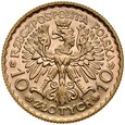 II RP, 10 złotych 1925, Chrobry,  st 2-1