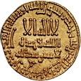 B65. Islam, Dinar ok 170 AH, Abbasydzi, st 2+