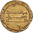 B65. Islam, Dinar ok 170 AH, Abbasydzi, st 2+