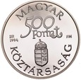 B188. Węgry, 500 forintów 1994, Statek Carolina, st L
