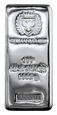 Sztabka kolekcjonerska, srebro 999, 1000 g, Germania Mint