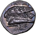B220. Grecja, Moesia, Istros, Drachm, 350 BC.