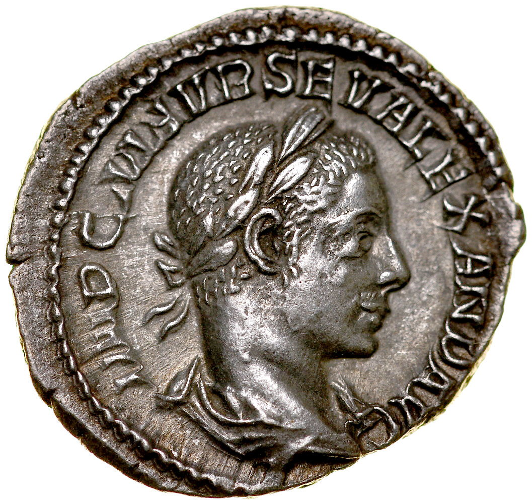 B266. Rzym, Denar, Alexander Sever, st 2