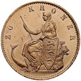 C374. Dania, 20 koron 1876, Christian IX, st 1-