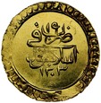 D26. Turcja, Altin 1203/19 (1807), Selim III, st 1