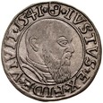 B168. Grosz pruski lenny 1541, Albrecht, st 3+/2