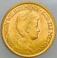 B61. Holandia, 10 guldenów 1913, Wilhelmina, st 1