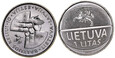 D415. Litwa, LIT 2009, 2005, st 1-, 2 szt