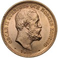B5. Szwecja, 20 koron 1901, Oskar II, st 1-/1