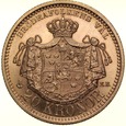 B5. Szwecja, 20 koron 1901, Oskar II, st 1-/1