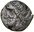 B296. Grecja, Brąz, Syrakuzy, Hieron III w pne