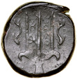 B296. Grecja, Brąz, Syrakuzy, Hieron III w pne