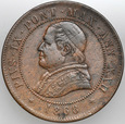 VIA44. Watykan, 4 soldi, Pius IX, st 3+