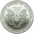 C328. USA, Dolar 2002, Statua, st 1-, uncja srebra