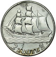 D267. II RP, 2 złote 1936, Żaglowiec, st 3
