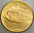 I/24. USA, 20 dolarów 1927, Statua, st 2+