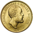 D67. Szwecja, 20 koron 1874, Oskar II, st 1