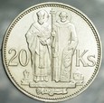 C235. Słowacja, 20 koron 1941, Cyryl i Metody, st 2-1
