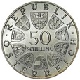 C343 Austria, 50 szylingów 1965, Uniwersytet Wiedeń, st 1-