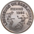 A87. Węgry, 500 forintów 1986, Meksyk 1986,  st 1