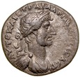 D45. Rzym, Hemidrachma, Hadrian, st 3