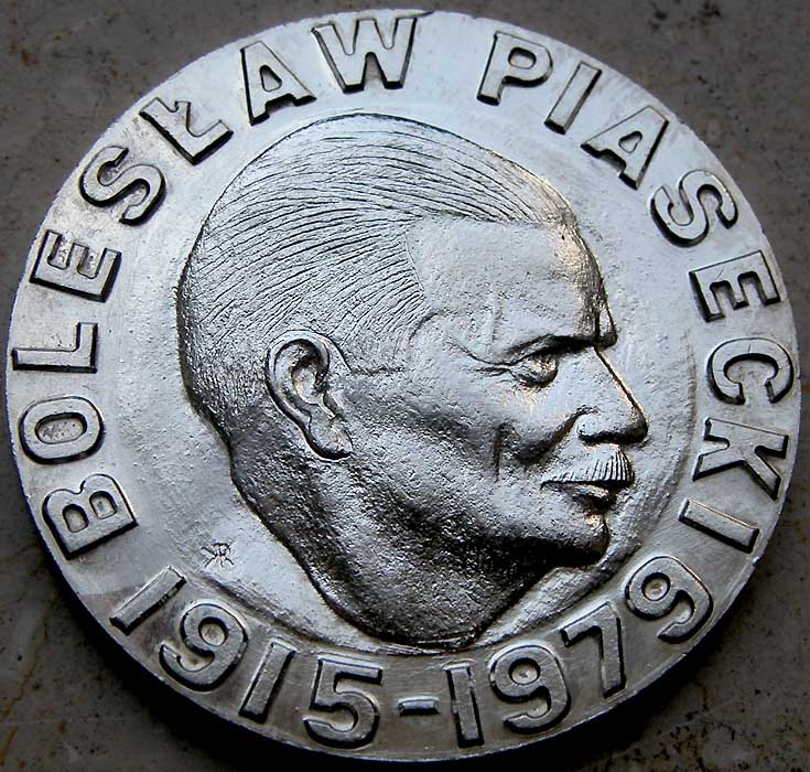 413. Medal 1979, Boleslaw Piasecki, srebro!!