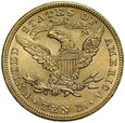 D29. USA, 10 dolarów 1894, Liberty, st 2