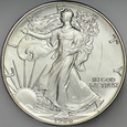 D183. USA, Dolar 1986, Statua, uncja srebra