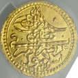 Turcja, Zeri Mahbub 1803, Selim III, PCGS MS64