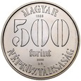 C322. Węgry, 500 forintów 1988, Footbol, Siatka, st 1