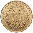 B93. Austria, 20 koron 1915, Franz Josef, st 1, NB