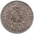 A204. Niemcy, 5 marek 1903, Prusy, st 3+
