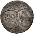 D85. Denar łobżenicki 1622, Zyg III, st 3+