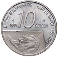 C413. Holandia, 10 guldenów 1995,  Jan Steen st 1-