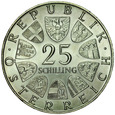  Austria, 25 szylingów  10 sztuki, st 2+, junk silver