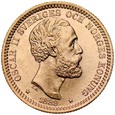 B4. Szwecja, 20 koron 1889, Oskar II, st 1