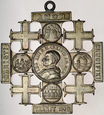 VIB/16. Watykan, Krzyż jerozolimski, Leon XIII