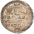 B142. Trojak koronny 1598, Olkusz, Zyg III, st 2-