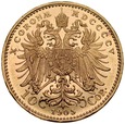 B68. Austria, 10 koron 1905, Franz Josef, st -1
