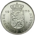 C335. Holandia, 10 guldenów 1973, Juliana, st 1-