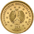 D81. Niemcy, 20 euro 2013, Sosna, st 1-