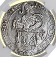 S22. Niderlandy, Talar lewkowy 1640, Deventer, NGC Au58